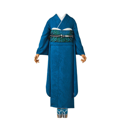 孔雀浅葱：2027年成人式振袖レンタル