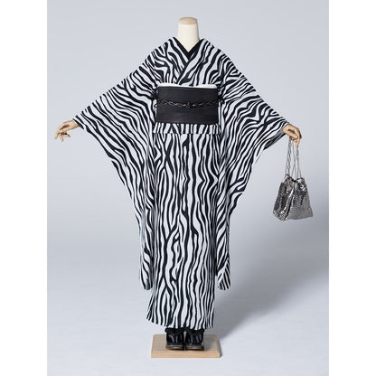 Zebra (袋帯)：2027年成人式振袖レンタル