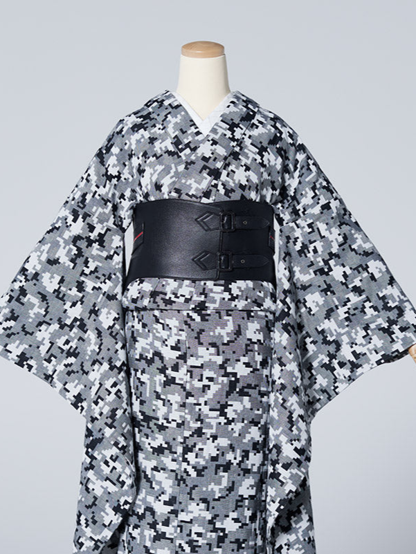 黒：帯ベルト｜レザー