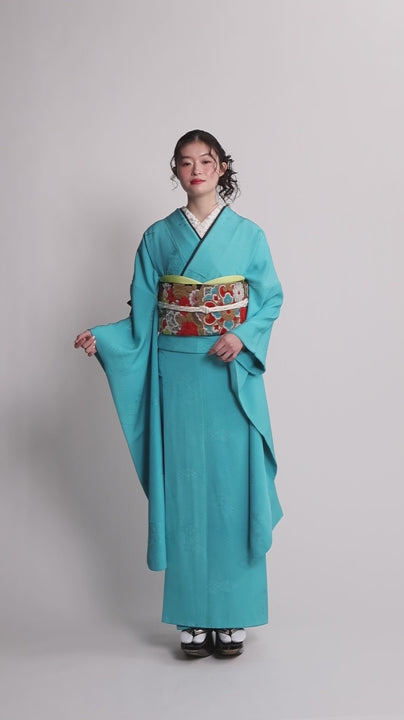 振袖購入｜色無地振袖 【入古花菱】