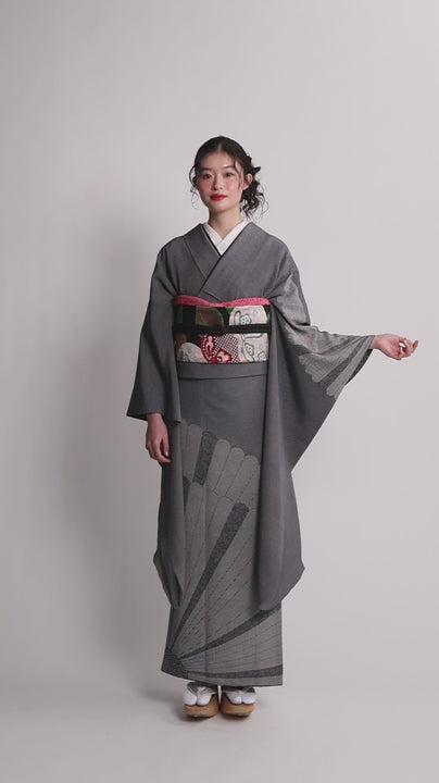 成人式振袖レンタル｜行儀地菊華紋