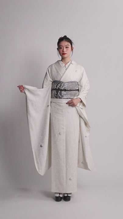 成人式振袖レンタル｜蝶乱舞 白