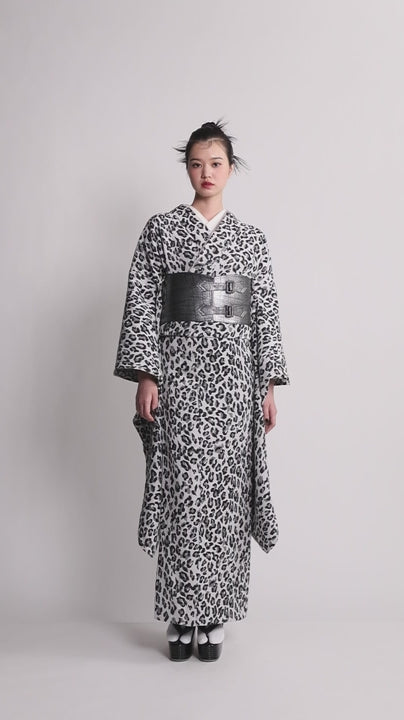 成人式振袖レンタル｜Leopard × 帯ベルト