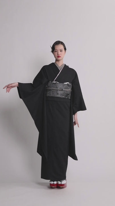 ブラック：デニム振袖 KAPUKIオリジナル – 振袖KAPUKI