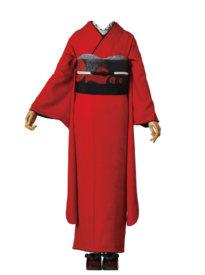 線牡丹 × 黒丹かつら：2027年成人式振袖レンタル