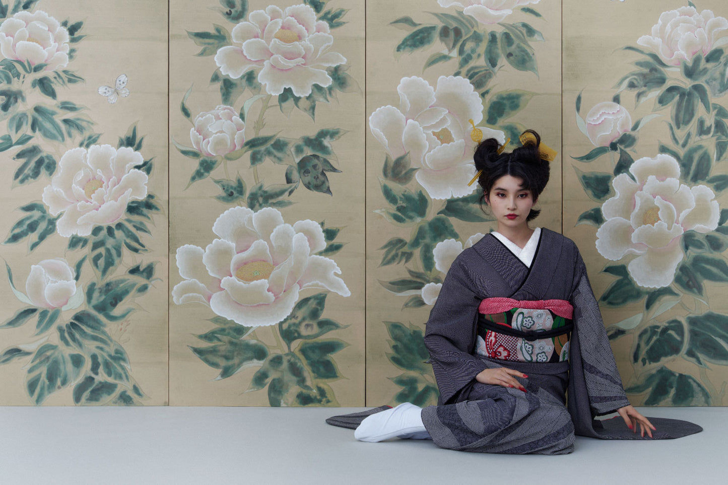 成人式振袖レンタル｜行儀地菊華紋