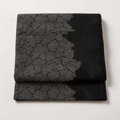 Fukuro obi KAPUKI original "Cracked chrysanthemum"