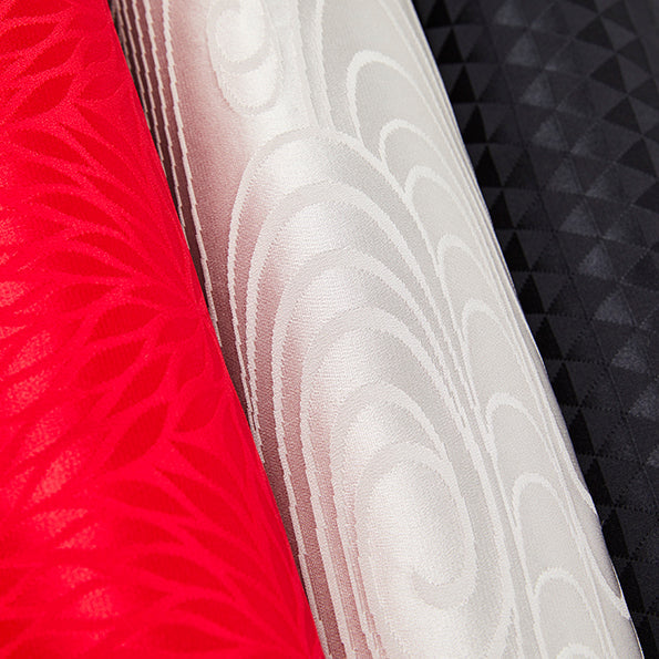 長襦袢【狢菊、流水、鱗】 正絹