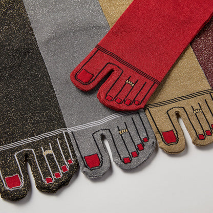 ソックス Onyva 「足袋ペディキュアソックス」」