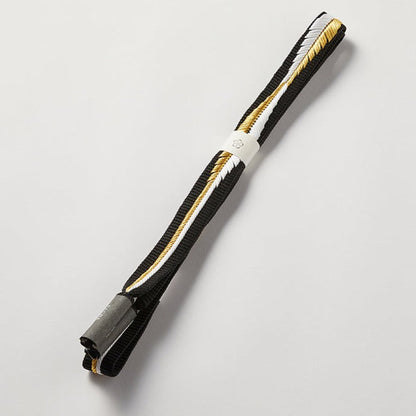 Obijime KAPUKI Bespoke [Yamato Kumihimo Extra Thick] Black Gold