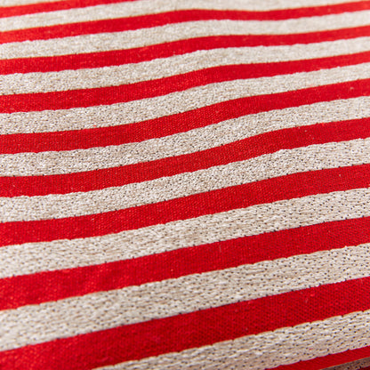 Fukuro obi KAPUKI original "red stripes"