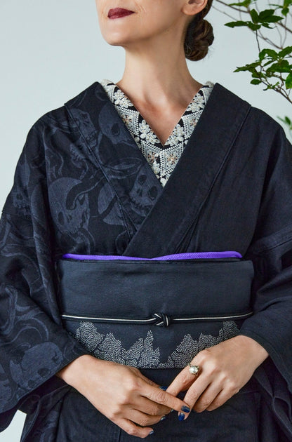 半衿 KAPUKIオリジナル 刺繍半衿