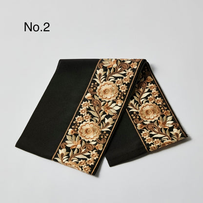 半衿 KAPUKIオリジナル 刺繍半衿