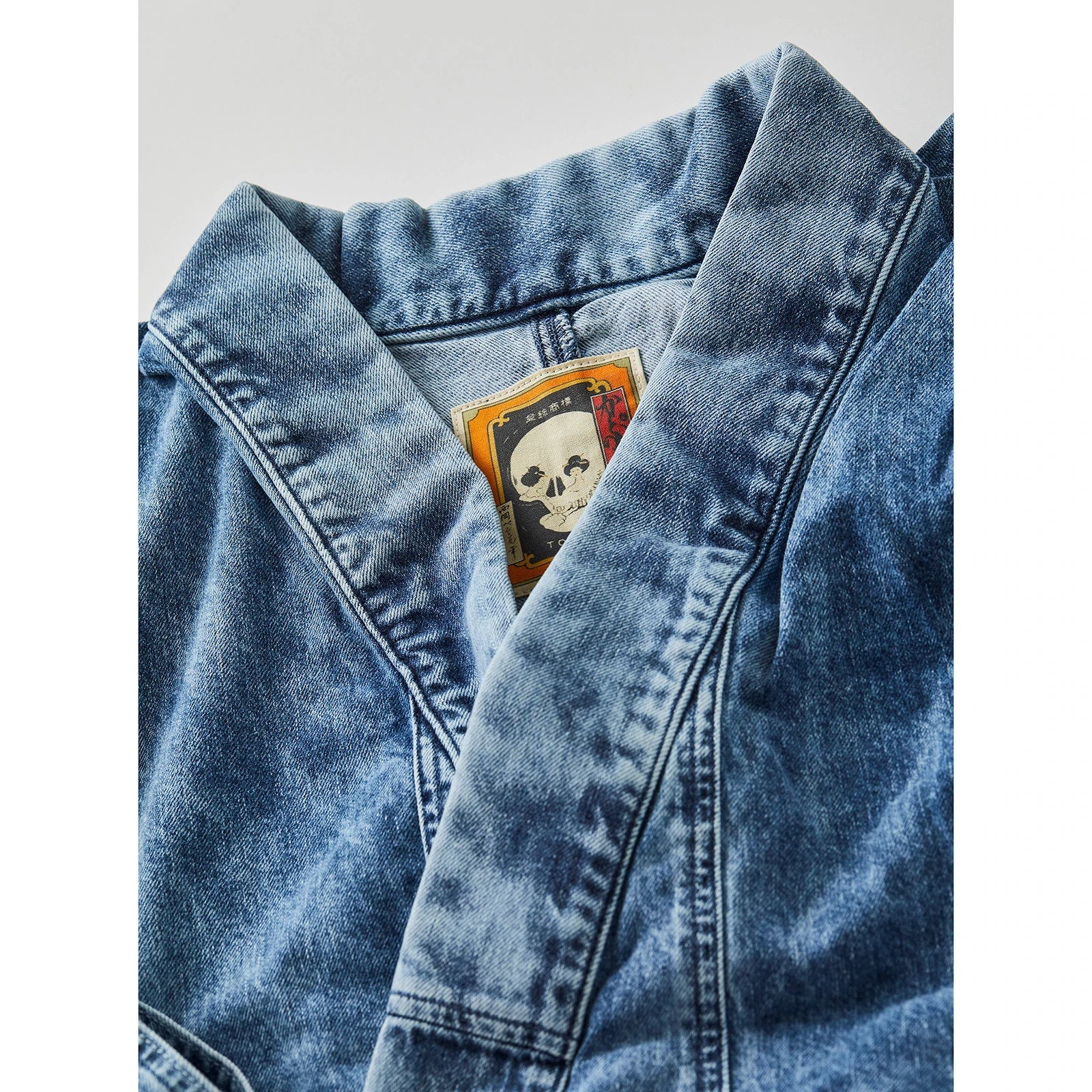 [Immediate delivery available] Denim Furisode "Chemical"