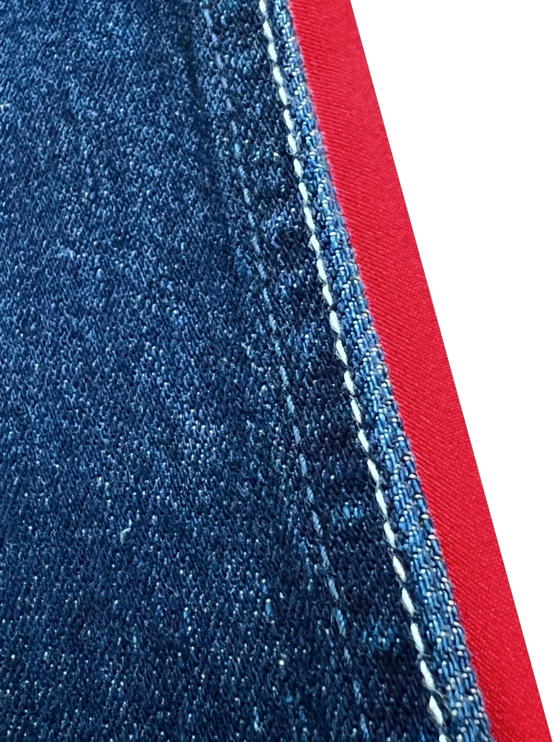 Nagusa undergarment red for denim long-sleeved kimono