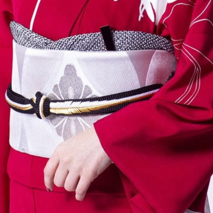 Obijime KAPUKI Bespoke [Yamato Kumihimo Extra Thick] Black Gold