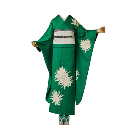 月照乱華 緑：2026年成人式振袖レンタル