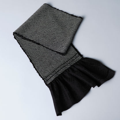 帯揚 衿秀 【絞り】黒