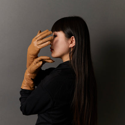 手袋 KAPUKIオリジナル 「ラムレザー ショートグローブ 」