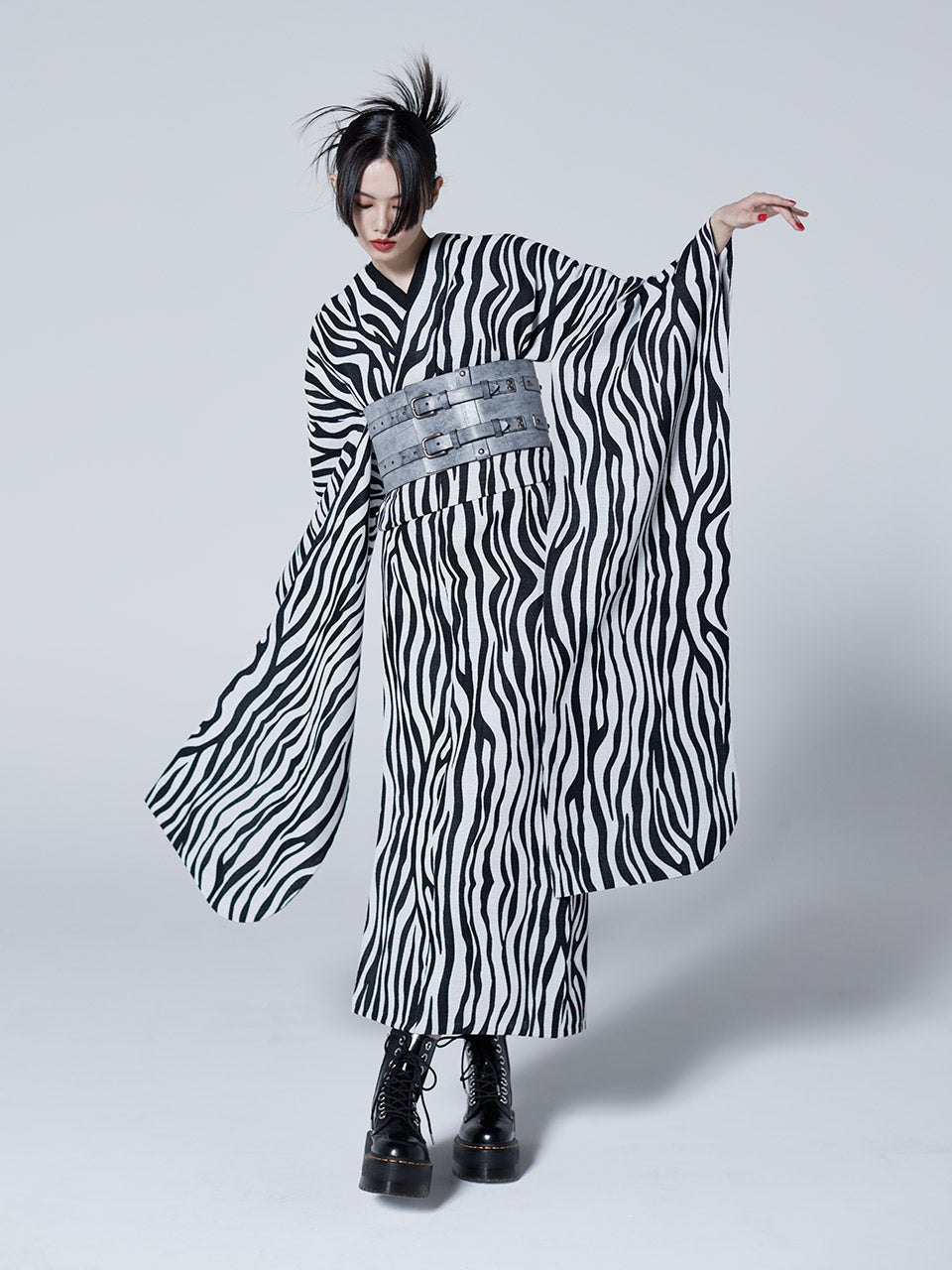 2025年 成人式振袖レンタル 「Zebra (帯ベルト)」