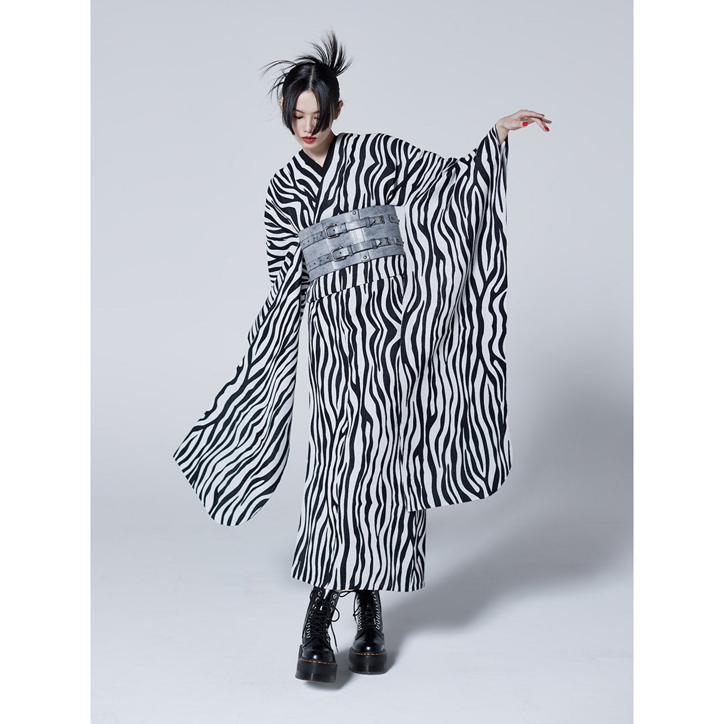 2026年 成人式振袖レンタル 「Zebra (帯ベルト)」