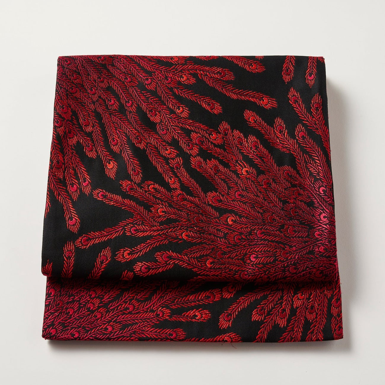 袋帯 KAPUKIオリジナル 【赤孔雀】